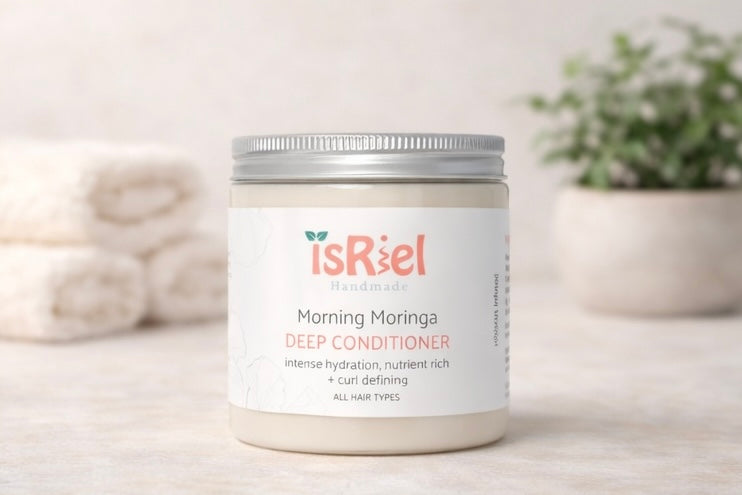moringa deep conditioning mask to restore dry and frizzy hair