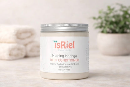 moringa deep conditioning mask to restore dry and frizzy hair